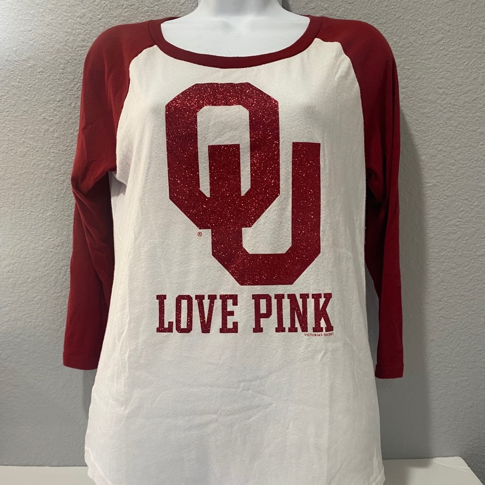 OKLahoma University Victoria’s Secret Pink shirt
